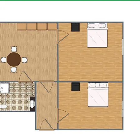 Fragola Le Jardin - Classy, Spacious Old Town Apartman